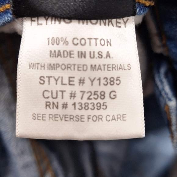 Flying Monkey Denim shorts - Picture 10 of 10